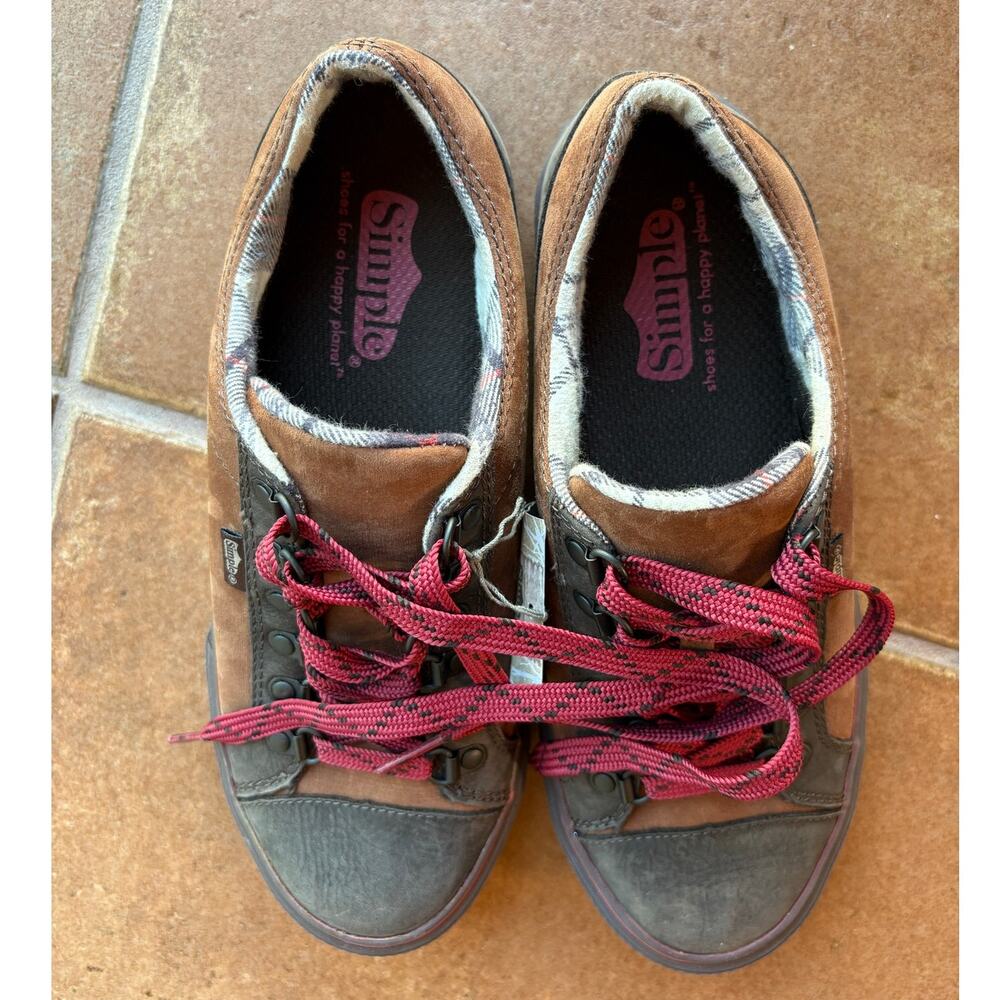 Simple Mens bio.D Old School Style Sneakers NWT Vegan Earth Friendly size 8.5 - Picture 14 of 16